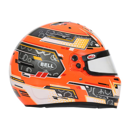 Bell Helmet Rs7-K Stamina Anthracite/Orange Lrg (60-61) Fia8878-2024/K2025