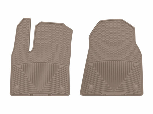 WeatherTech 22-26 Jeep Grand Wagoneer 1st Row Front All-Weather Floor Mats - Tan