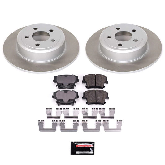 Power Stop 05-08 Dodge Magnum Rear Semi-Coated Rotor Kit