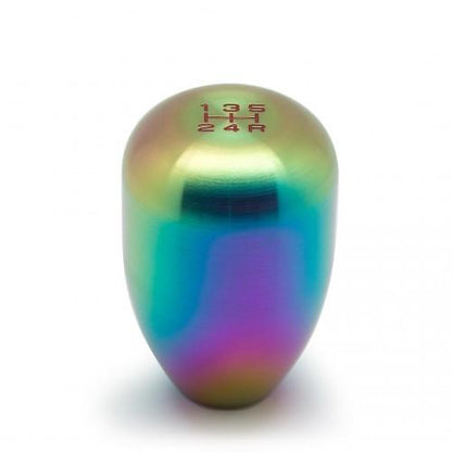 BLOX Racing 5-Speed Billet Shift Knob - Neo Finish 12x1.25mm