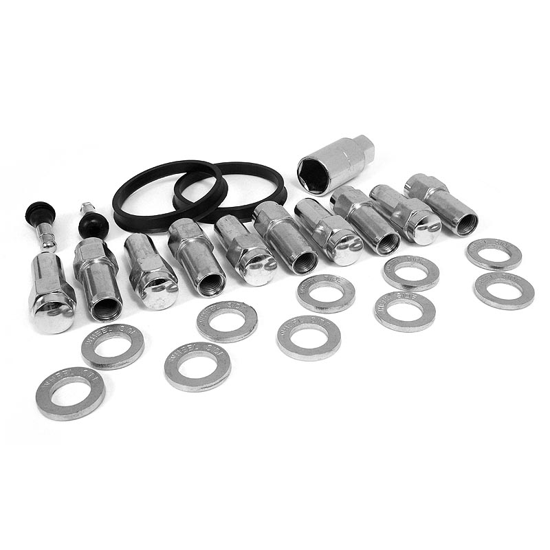 Race Star 12mm x 1.5 1.00in Shank w/ 13/16in Head Closed End Lug Kit (70.3 Hubring) - Set of 10