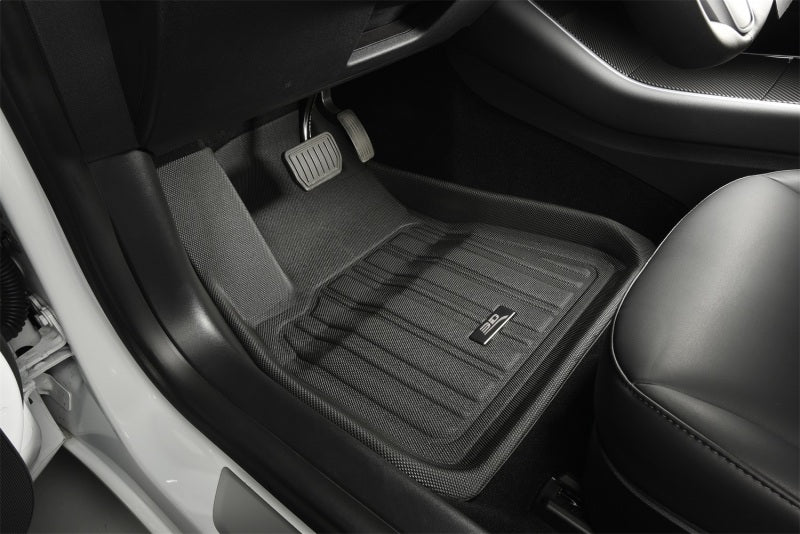 3D MAXpider 2026 Tesla Model Y Juniper Elitect 1st & 2nd Row Floormats - Black