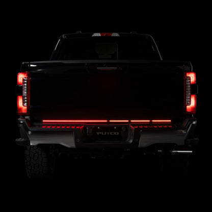 Putco 23-24 Ford SuperDuty F-250/F-350/F-450 60In Freedom Tailgate Bars w/ LED Taillamps Blade