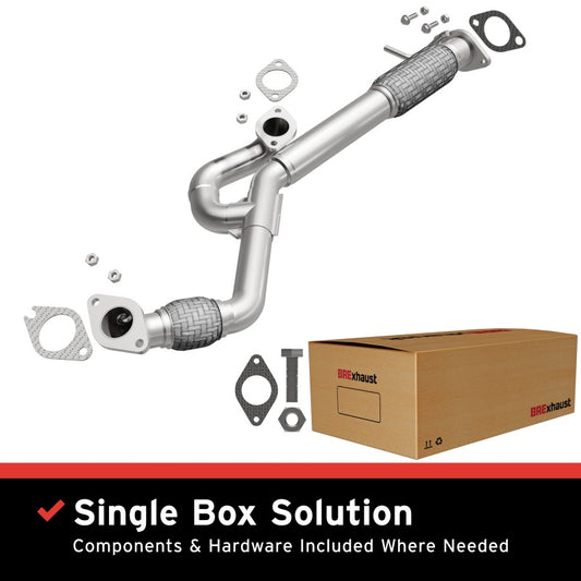 BRE Exhaust 10-15 Equinox Terrain 3.0L 3.6L Front Pipe Kit