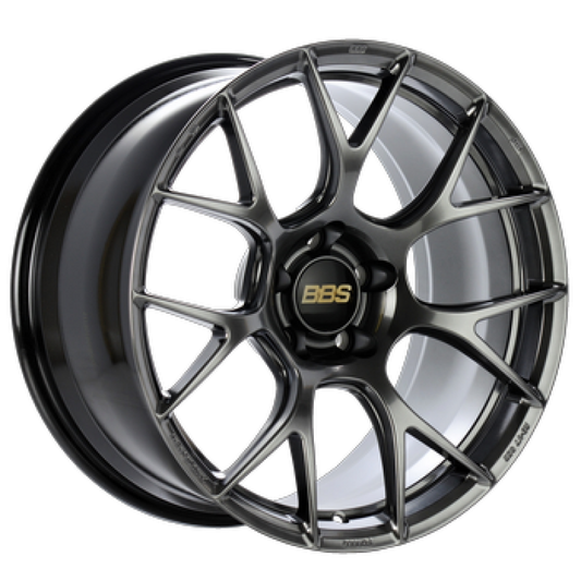BBS RE-V7 18x8.5 5x112 ET36 Diamond Black Wheel -82mm PFS/Clip Required