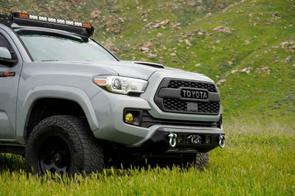 DV8 16-23 Toyota Tacoma Center Mount Winch Front Bumper
