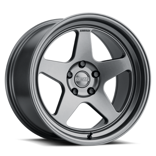 Kansei K12G Knp 18x8.5in / 5x114 BP / 35mm Offset / 73.1mm Bore - Gunmetal Wheel