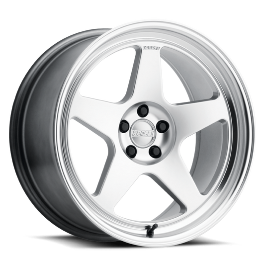 Kansei K12H Knp 15x8in / 4x100 BP /0mm Offset / 73.1mm Bore - Hyper Silver Wheel