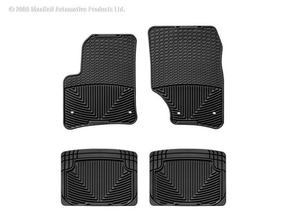 WT Rubber Mats - Rear - Blk