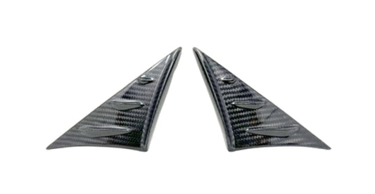 Torque Solution 2020+ Toyota GR Supra MKV A90 / A91 Anti-Buffeting Wind Deflectors