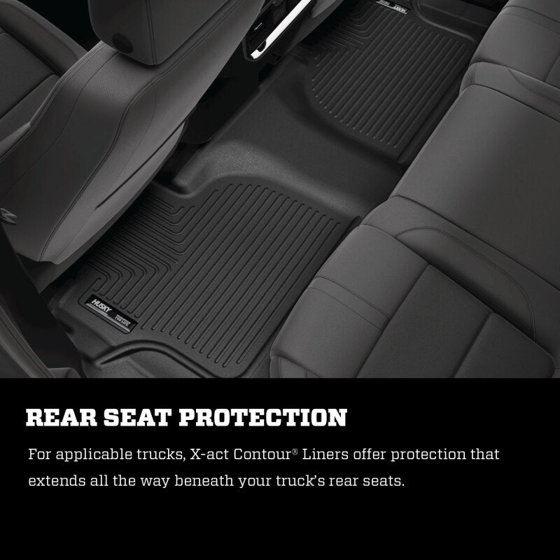Husky Liners 22-25 Mazda CX-30 AWD X-Act Rear Floorliner (2pc) - Blk