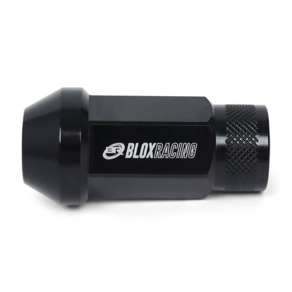 BLOX Racing Street Series Forged Lug Nuts - Black 12 x 1.25mm - Single piece