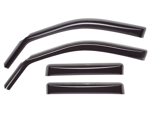 WeatherTech 17-22 Honda CR-V (Incl. 20-22 Hybrid) Front & Rear Side Window Deflectors - Dark Tint