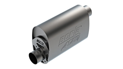 Borla CrateMuffler LS3 3in Offset In/Offset Out 14in x 4.35in x 9.10in Oval Muffler ATAK