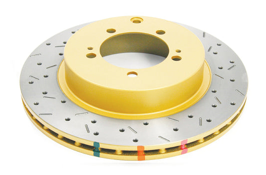 DBA 03-05 Evo 8/9 Rear Drilled & Slotted 4000 Series Rotor