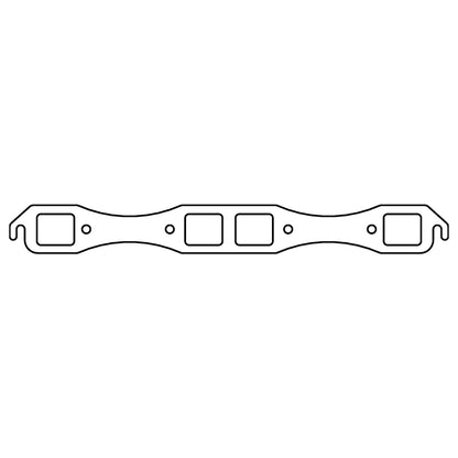 Cometic Chrysler Big Block B/RB V8 .043in Copper Exhaust Manifold Gasket Set-1.780in x 1.480in Port