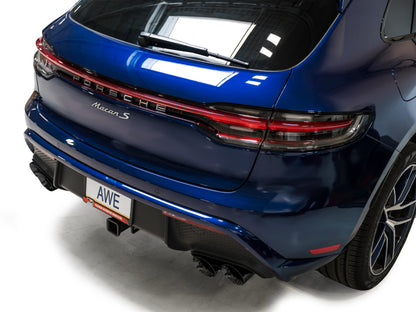 AWE Tuning 2022+ Porsche Macan 2.9TT Touring Edition Catback Exhaust w/ Diamond Black Tips