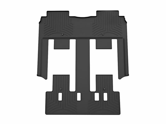 WeatherTech 25-26 Hyundai Carnival Hybrid 2nd & 3rd Row Rear FloorLiner - Black