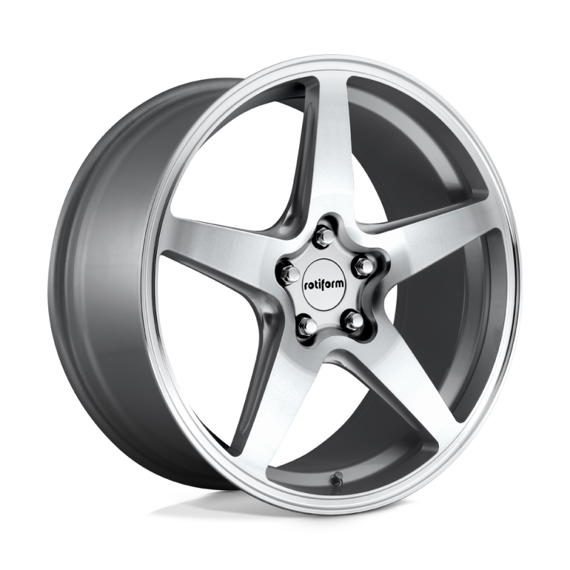 Rotiform R147 WGR Wheel 18x9.5 Blank 25 Offset - Gloss Silver