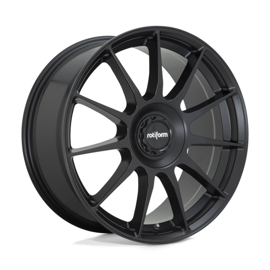 Rotiform R168 DTM Wheel 20x8.5 Blank 35 Offset - Satin Black