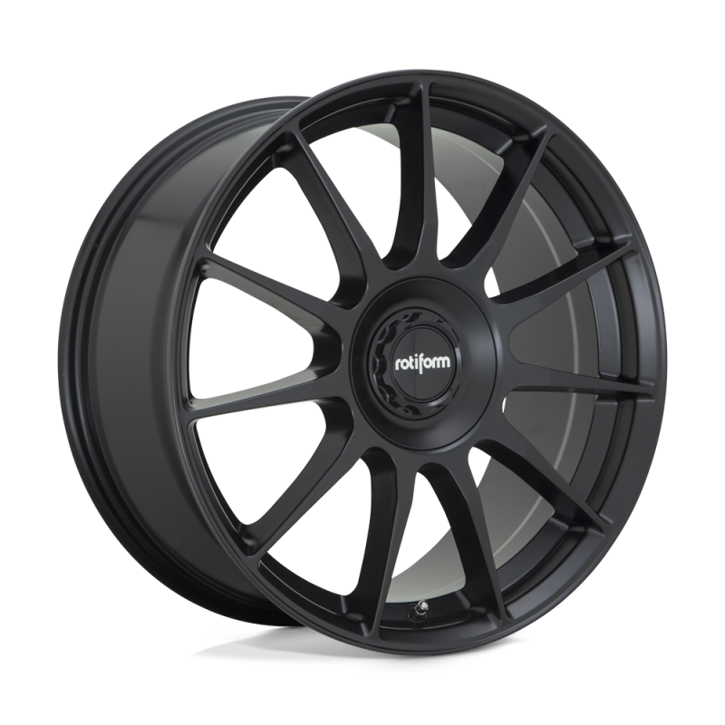 Rotiform R168 DTM Wheel 19x8.5 5x112/5x120 45 Offset Concial Seats - Satin Black