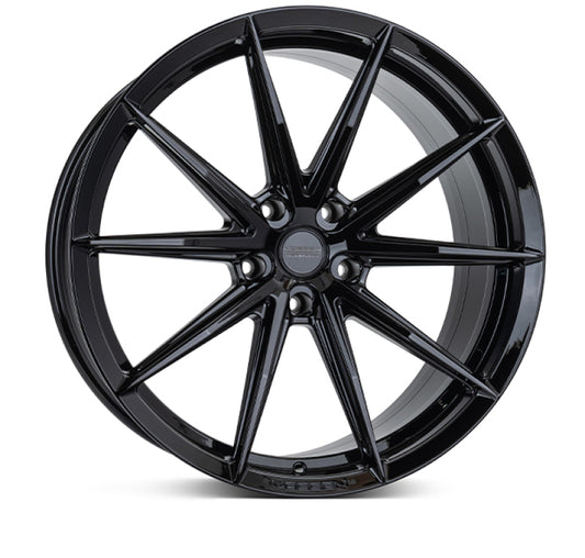 Vossen HFX-2 20x11 / 5X120 / ET40 / DEEP / 72.56 - Gloss Black