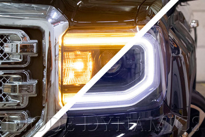 Diode Dynamics GMC Sierra LED Halos Switchback 16-18 Sierra 1500