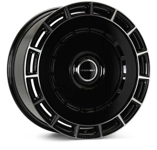 Vossen HF-9 24x10 - 5x112 - ET25 - Deep - 66.5 - Gloss Black Polished Wheel