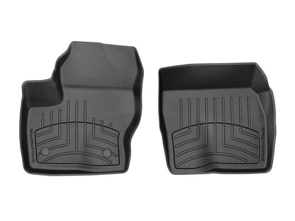 WeatherTech 2019+ Chevrolet Silverado 1500 Crew Cab  Front FloorLiner HP - Black