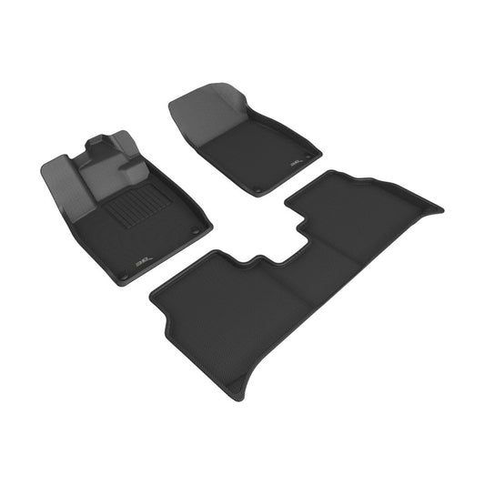 3D MAXpider 21-23 VOLKSWAGEN ID.4 1st/2nd row Floormat - Black