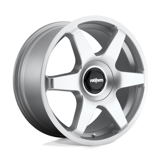 Rotiform R114 SIX Wheel 18x8.5 Blank 35 Offset - Gloss Silver