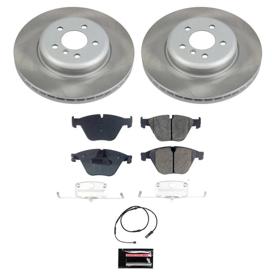 Power Stop 2011 BMW 535i xDrive Front Semi-Coated Rotor Kit