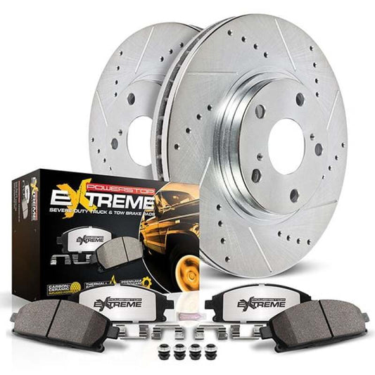 Power Stop 2023 Ford Bronco Sport Front Z36 Truck & Tow Brake Kit