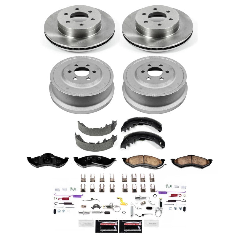 Power Stop 2011 BMW 335d Front Track Day Brake Kit