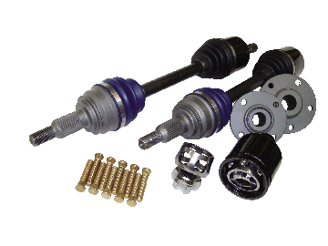 Driveshaft Shop - 1997-2001 Acura USDM (DC2) Integra Type R 850HP Level 5.9 Axle/Hub kit (Pair)