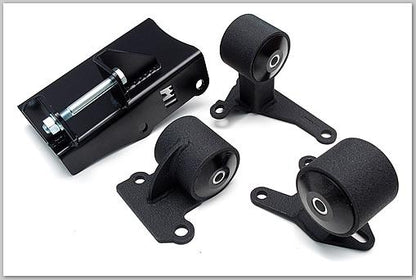 Innovative 94-01 Integra H-Series Black Steel Mounts 85A Bushings