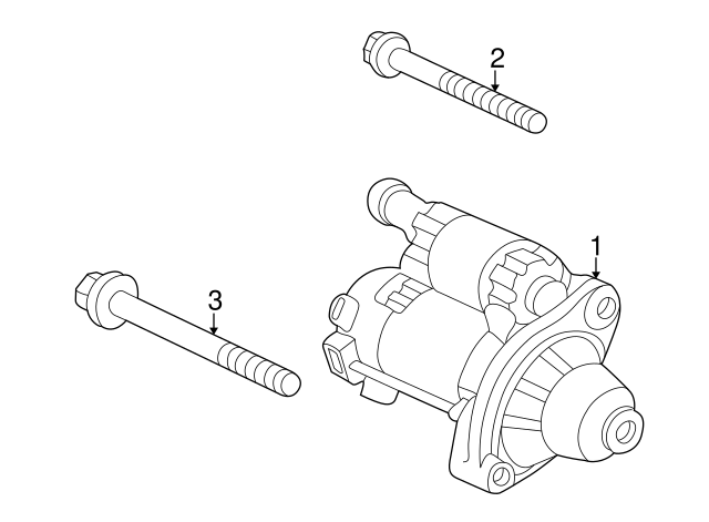 Honda - K-series Upper Starter Bolt (10x50)