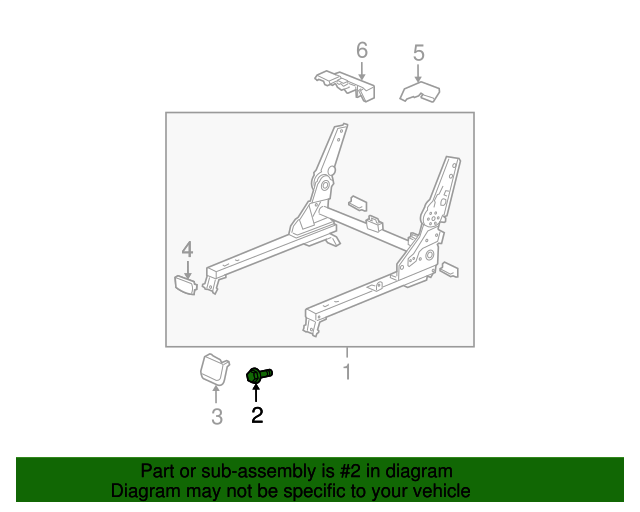 Honda - Seat bracket Assembly Bolt (10x25)