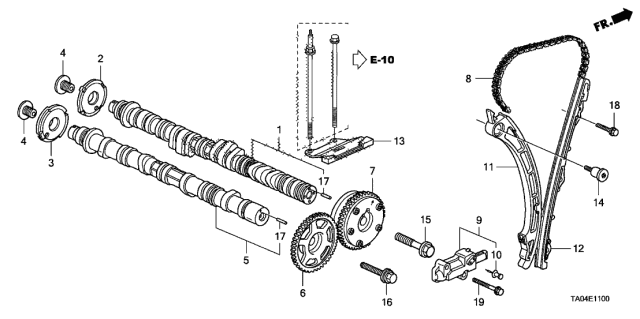 Honda - 2006-2011 Civic Si Chain Guide