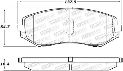 StopTech Street Brake Pads