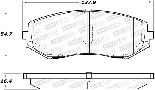 StopTech Street Brake Pads