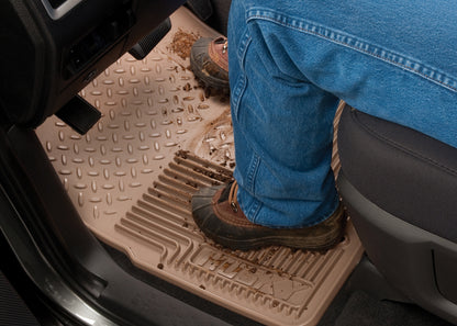 Husky Liners 08-10 Ford F-250/F-350/F-450 SuperDuty Heavy Duty Black Front Floor Mats