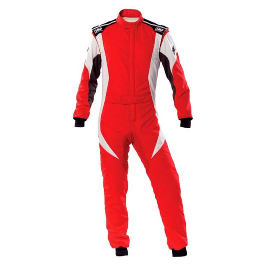 OMP First Evo Overall Red/White - Size 60 (Fia 8856-2018)