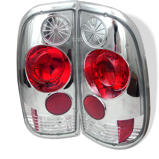 Spyder Ford F150 side 97-03/F250/350/450/550 Super Duty 99-07 Euro Tail Lights Chrm ALT-YD-FF15097-C