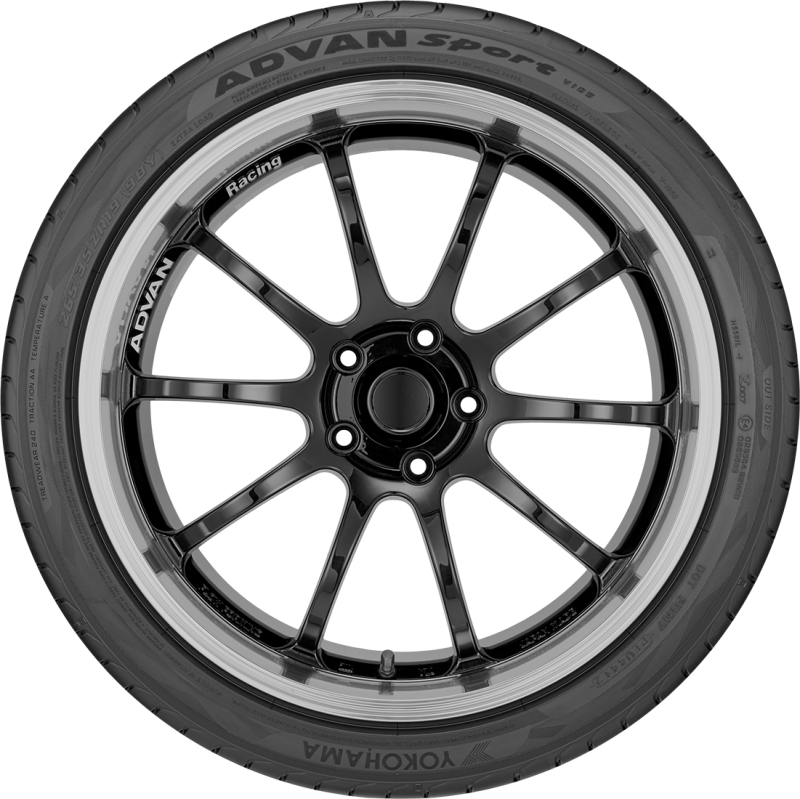 Yokohama Advan Sport V105 Tire - 255/45ZR19 100Y