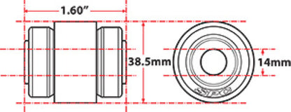 SPC Performance XAXIS Jeep Track Bar