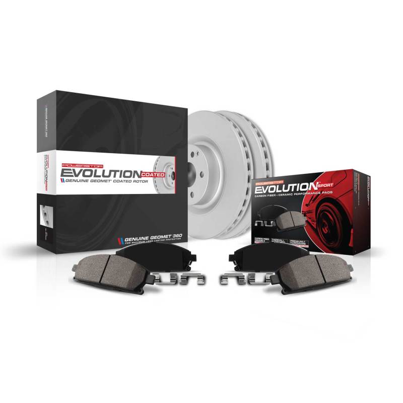 Power Stop 2010 BMW X6 Front Z23 Coated Brake Kit