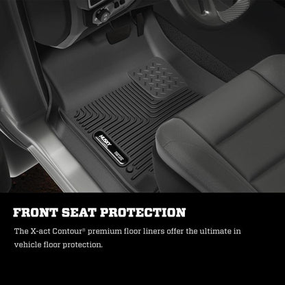 Husky Liners 18-22 VW Tiguan X-act Contour Series 2nd Seat Floor Liner - Black