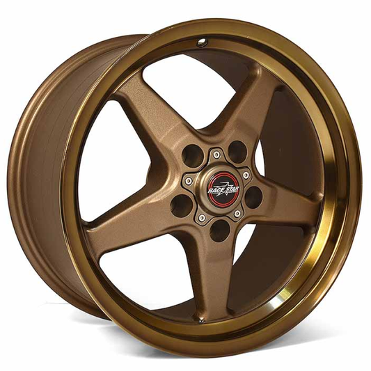 Race Star 92 Drag Star 18x5 5x120bc 2.00bs Bracket Racer Bronze Wheel