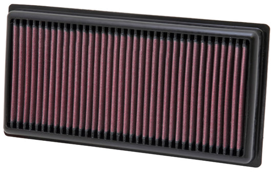 K&N Replacement Air FIlter 10-11 Fiat 500 0.9L L2 / 11 Lancia Ypsilon 0.9L L2